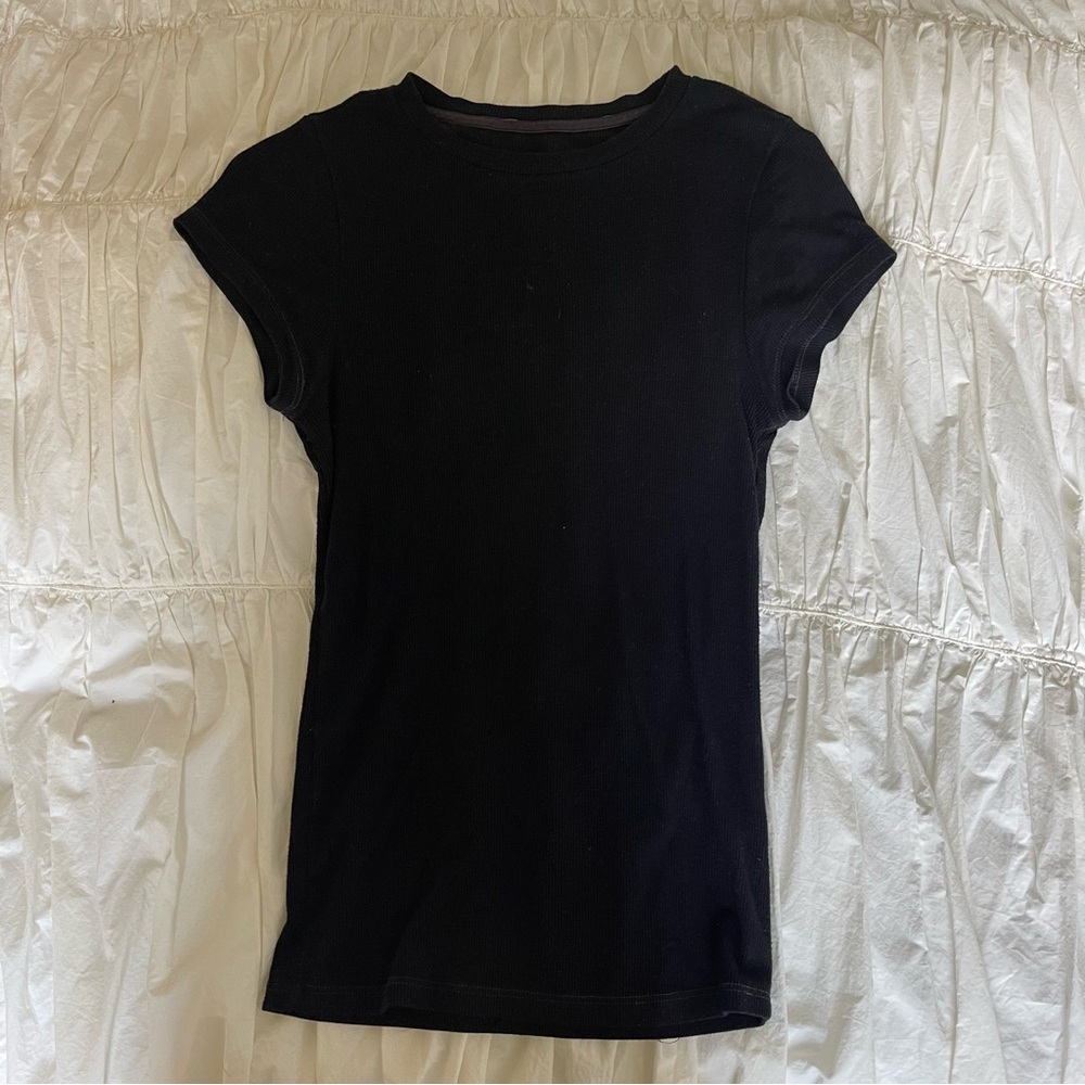 Set Active Ribbed Baby Tee